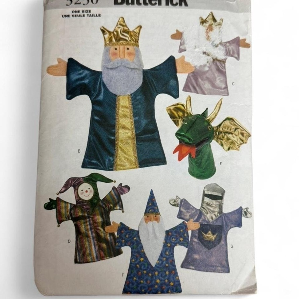 Butterick 3230‎ Uncut Puppet Theatre Pattern